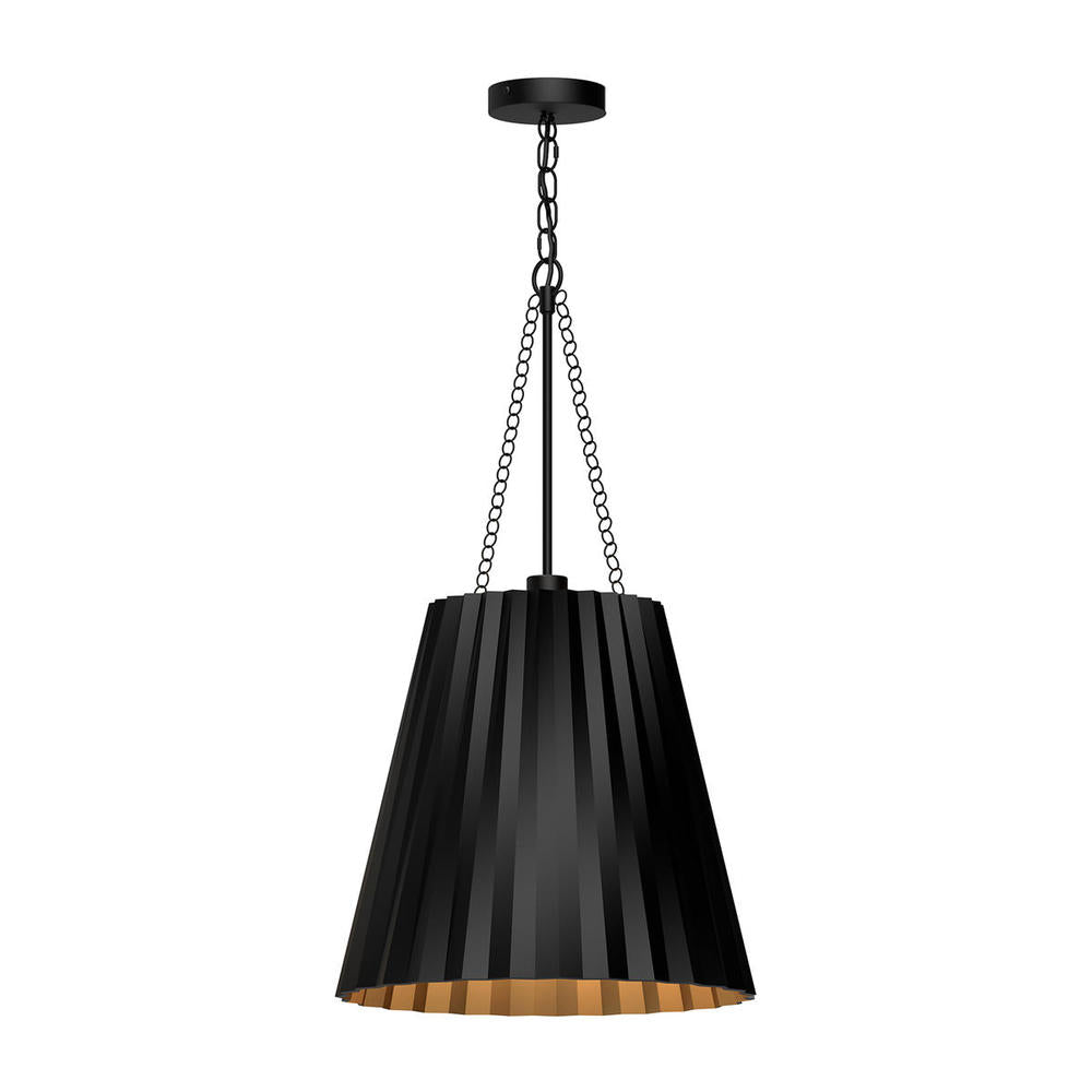 Alora Lighting PLISSE PD528116MB Pendant - Matte Black