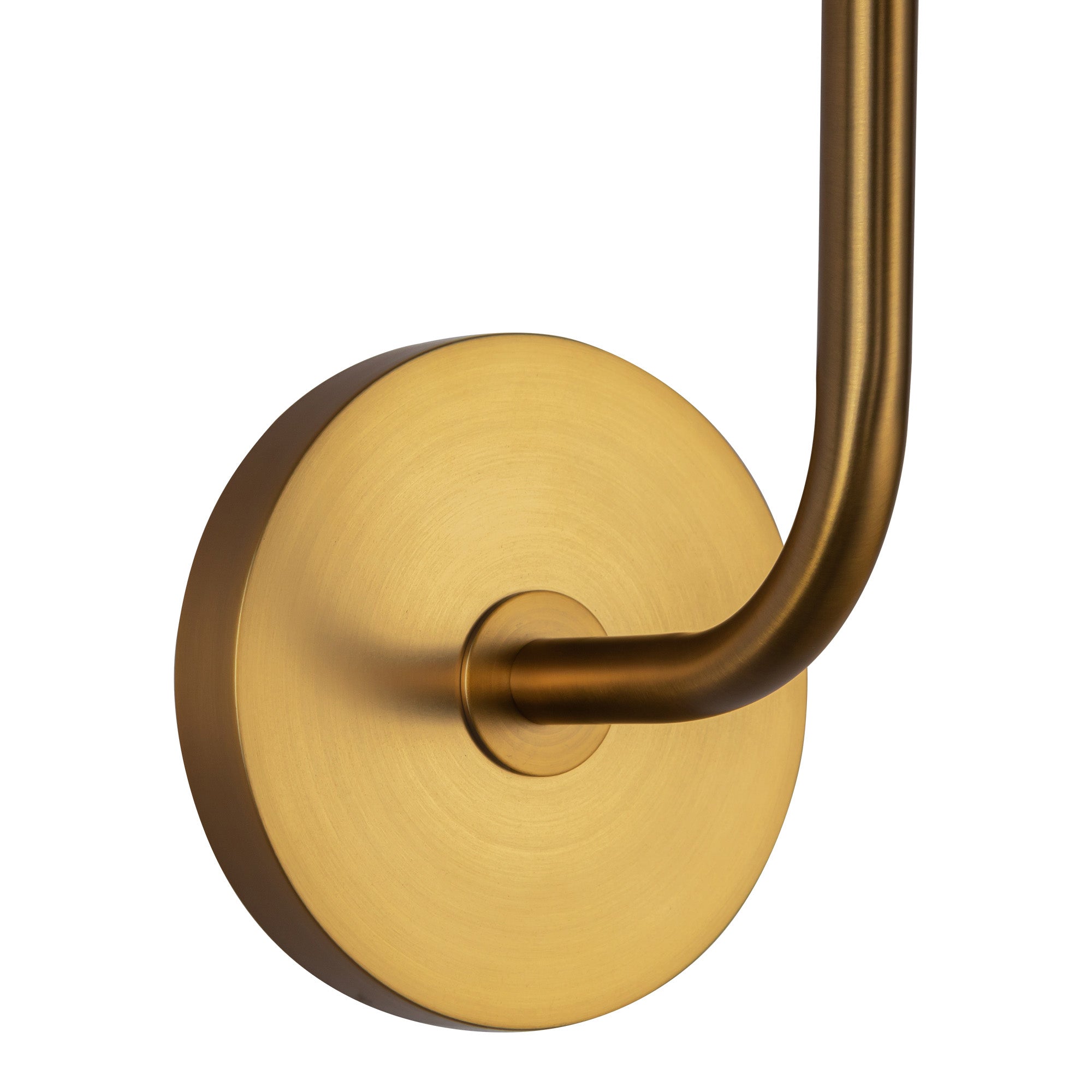 Plisse 7-in Aged Gold 1 Light Wall/Vanity