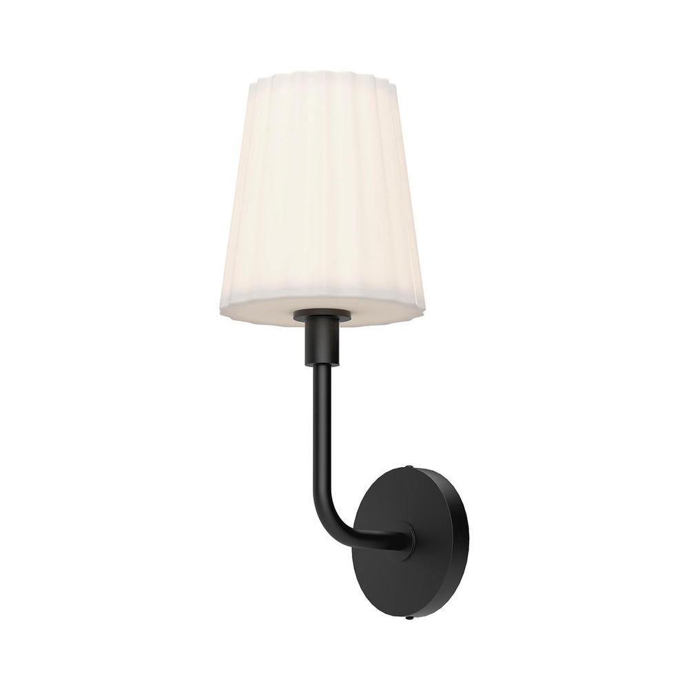 Alora Lighting PLISSE WV628107MBOP Bathroom Fixture - Matte Black