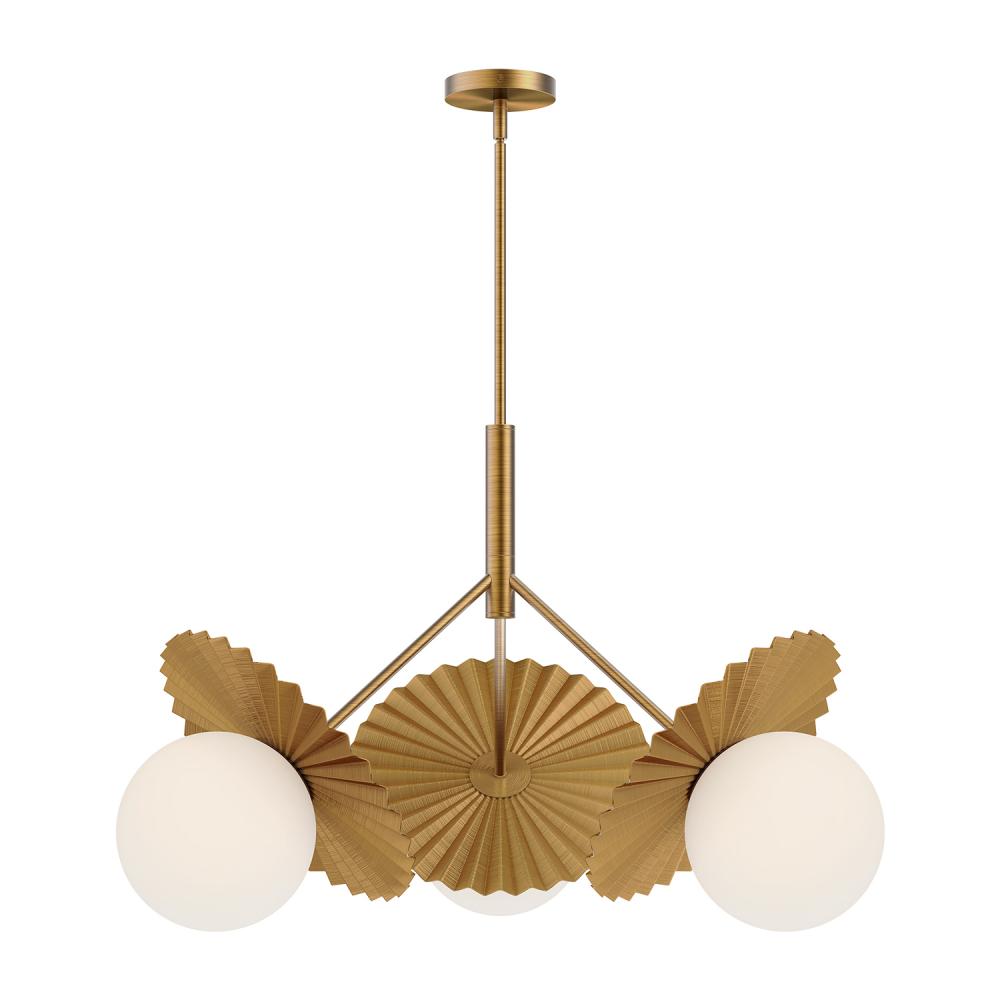 Alora Lighting PLUME CH501334BGOP Chandelier - Brushed Gold