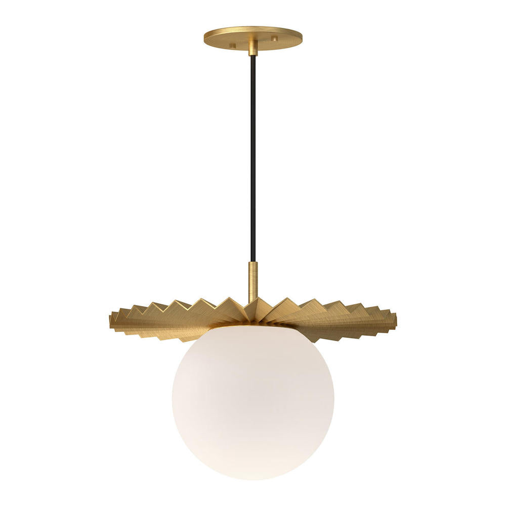 Alora Lighting PLUME PD501214BGOP Pendant - Brushed Gold