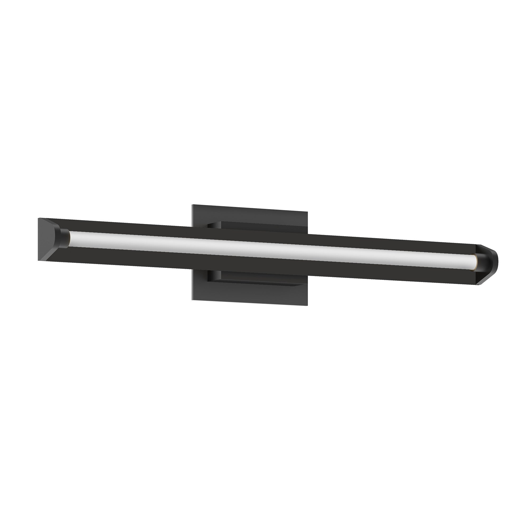 Plymouth 24-in Black LED Vanity