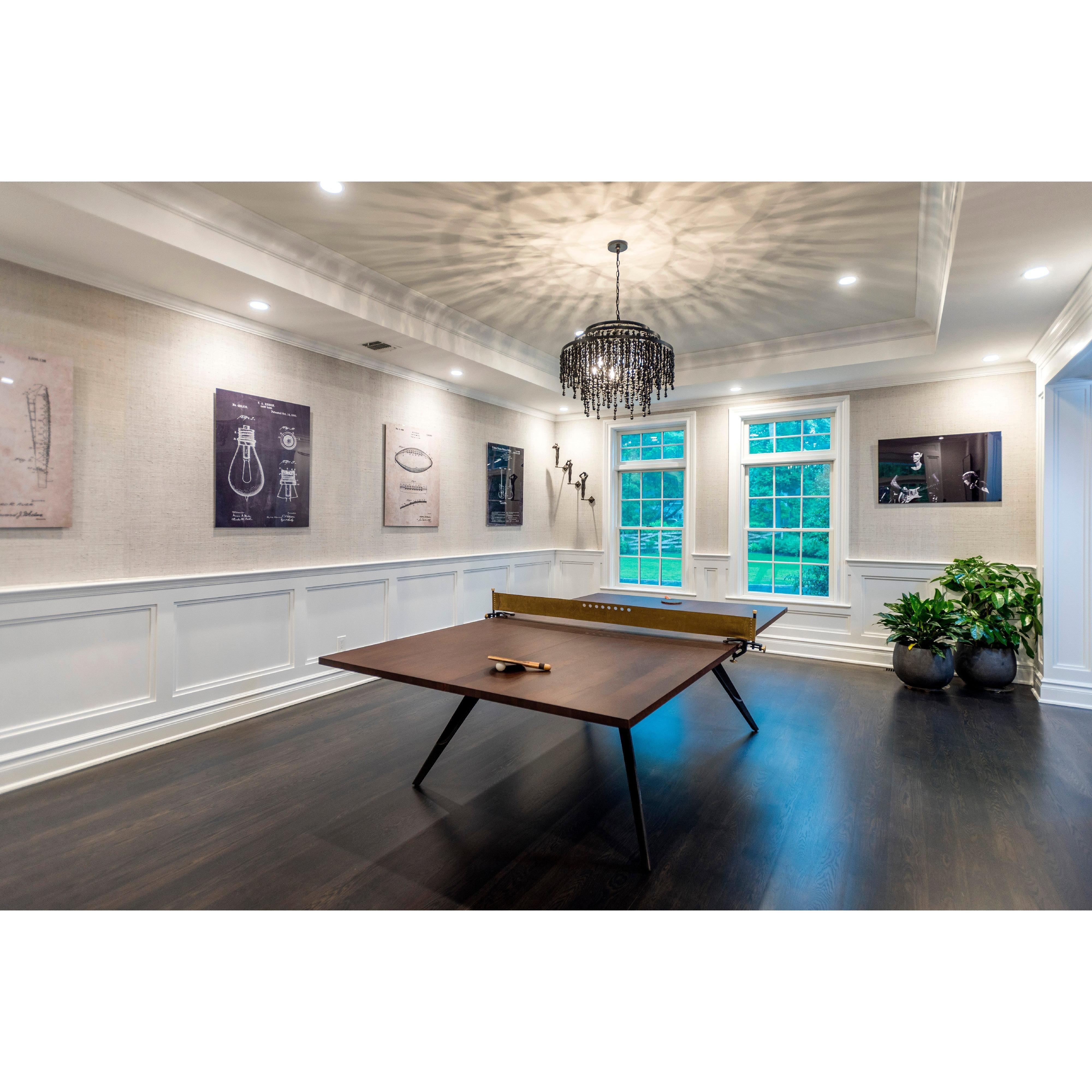 Crystorama Poppy POP-A5076-MK – 26.5 Inch – 6 Light – Chandelier – Matte Black – Damp Rated