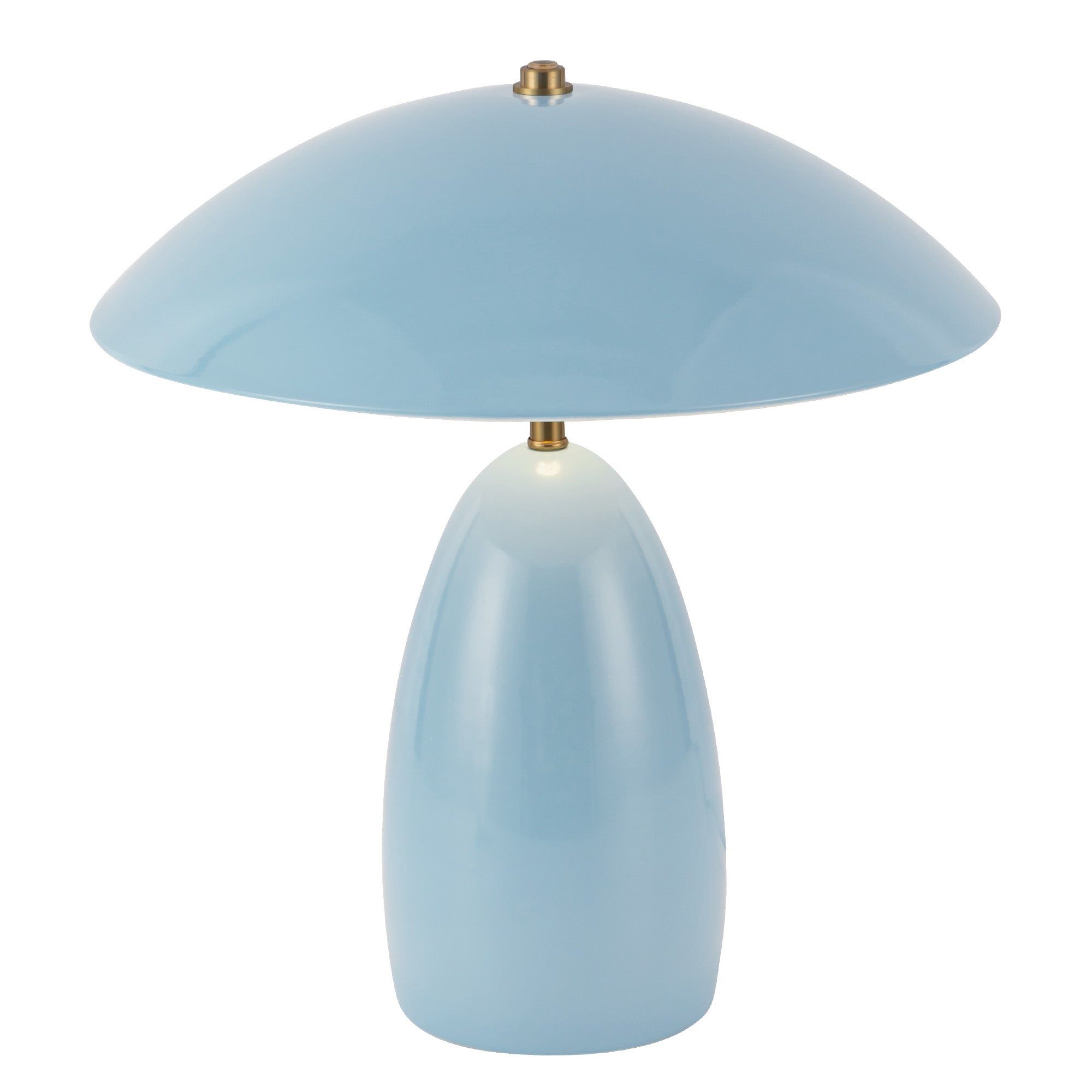 Poppy 12-in Cerulean LED Table Lamp