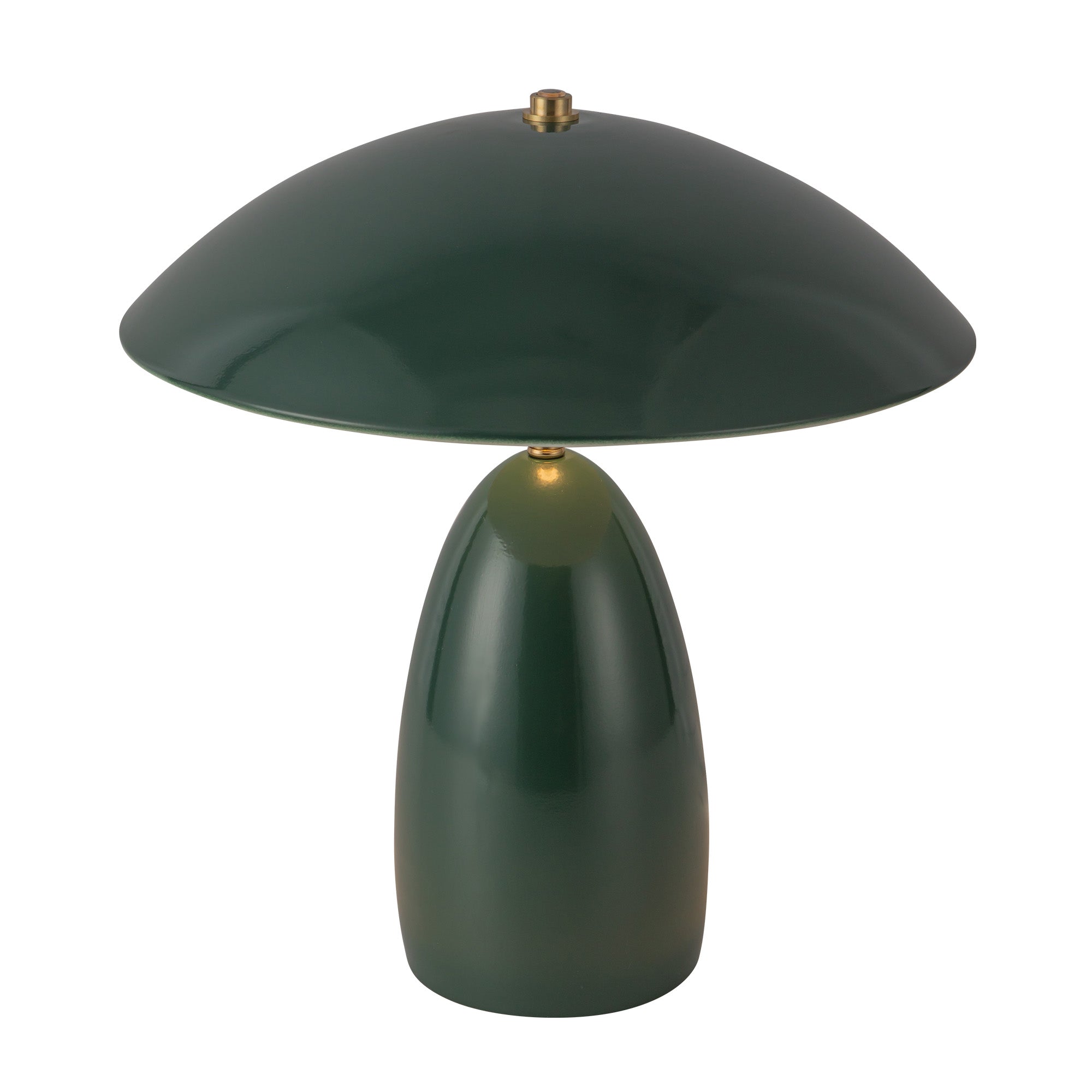 Poppy 12-in Pine Green LED Table Lamp