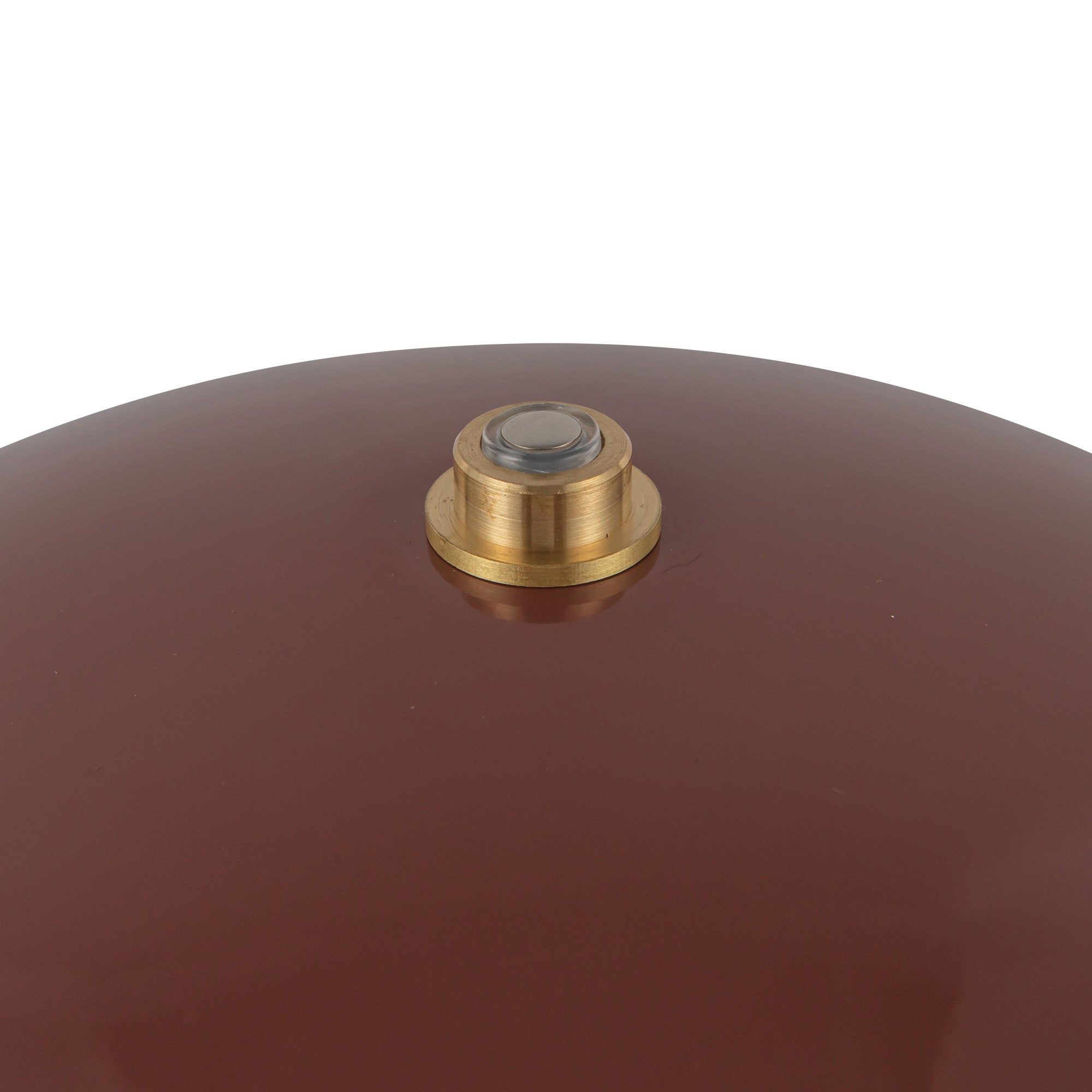 Poppy 9-in Burgundy LED Table Lamp