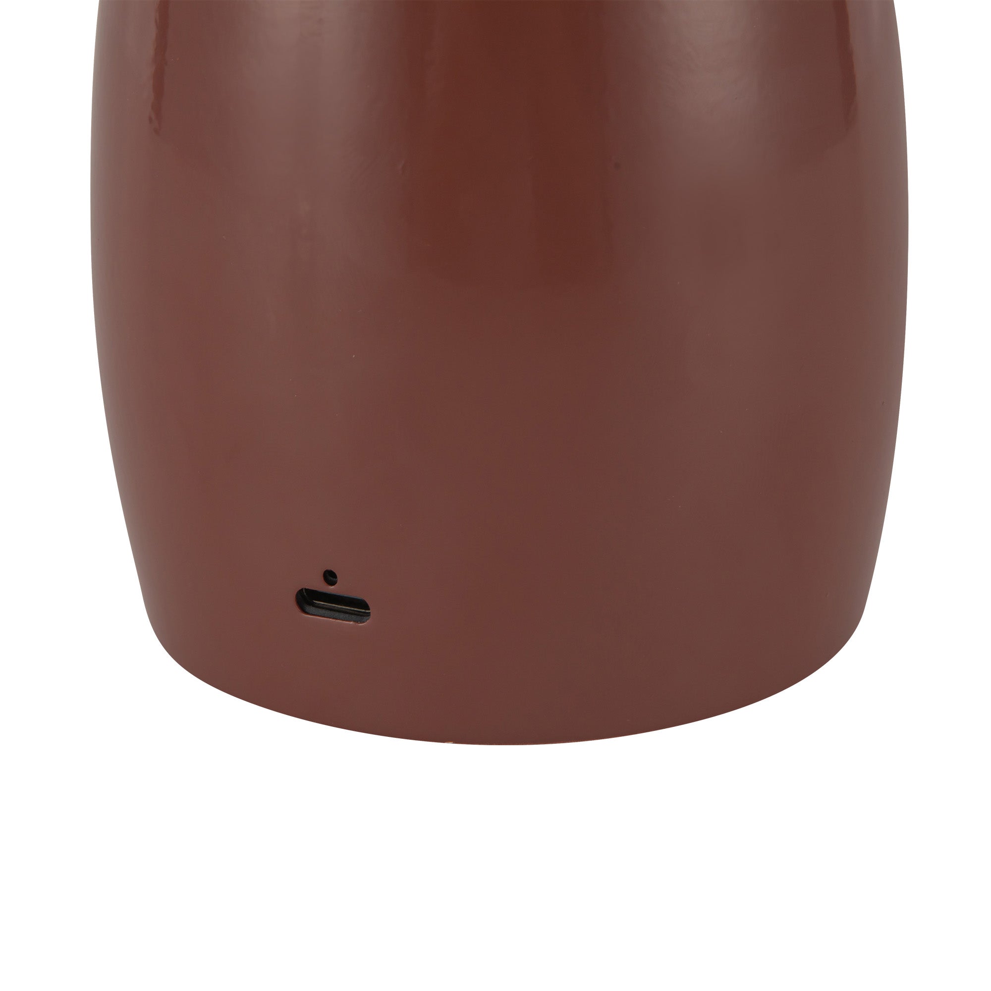 Poppy 9-in Burgundy LED Table Lamp