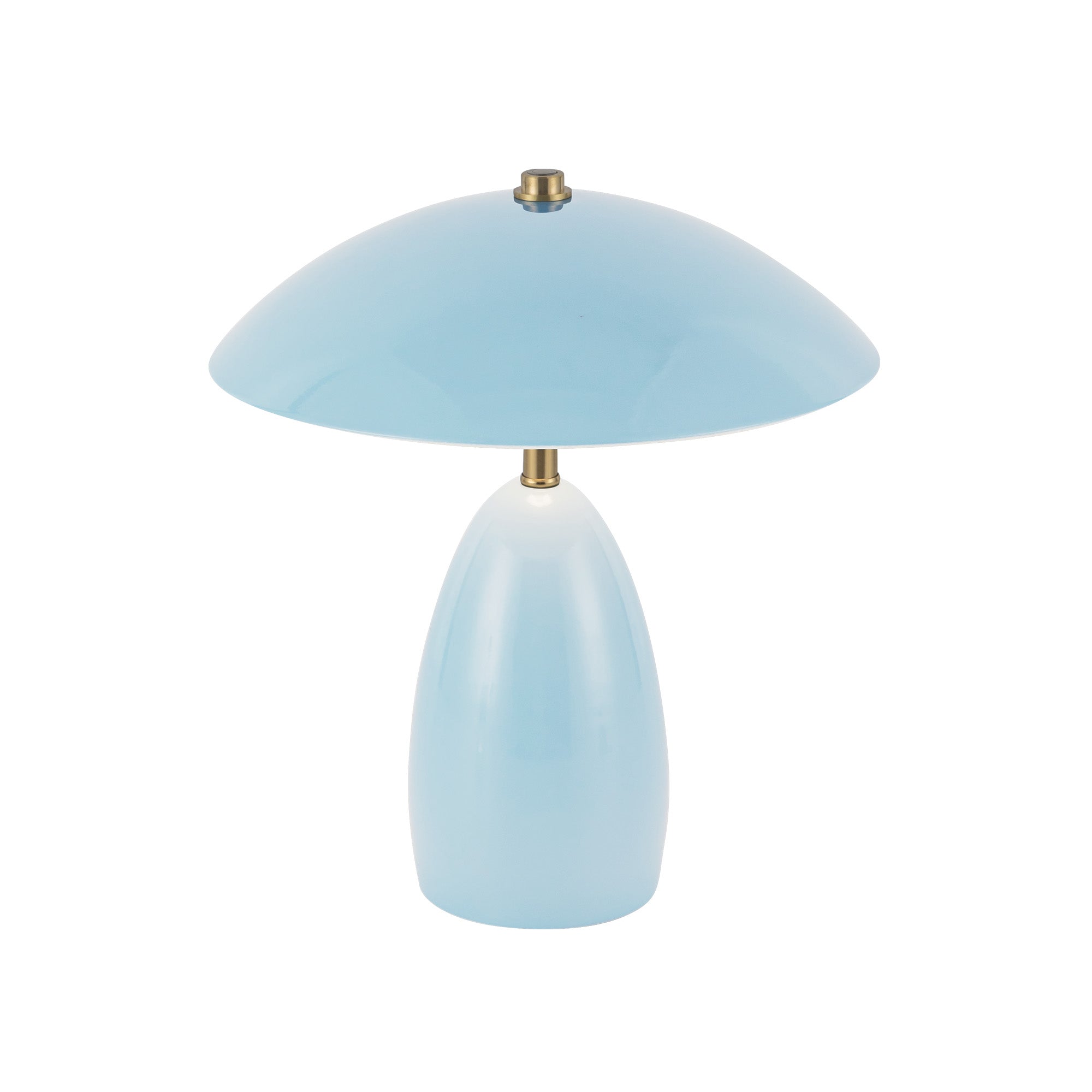 Poppy 9-in Cerulean LED Table Lamp