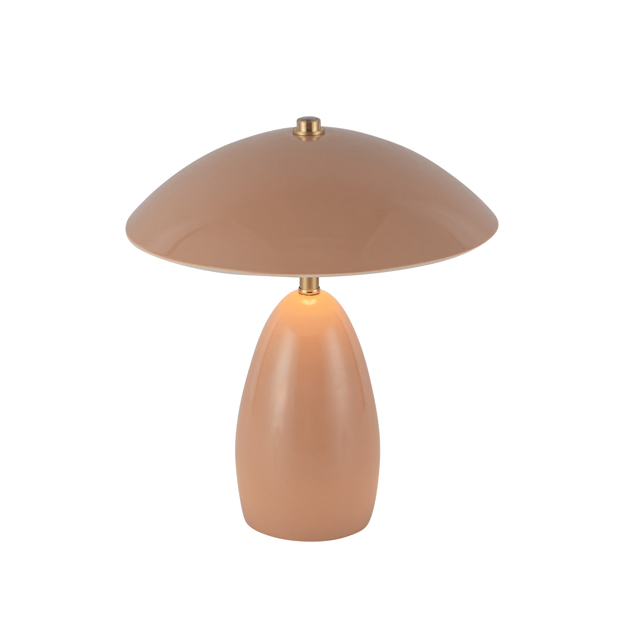 Poppy 9-in Peach LED Table Lamp