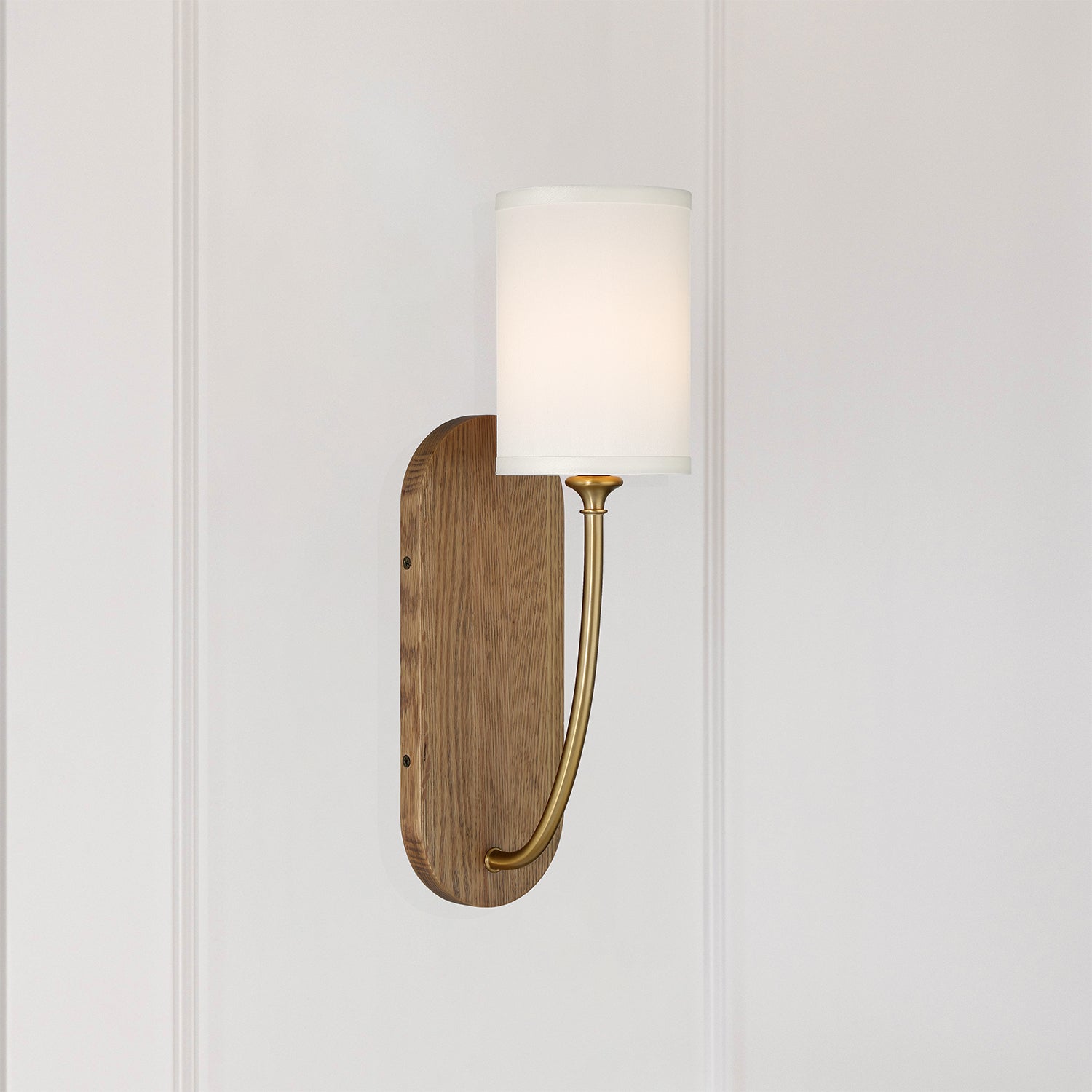 Crystorama Preston PRE-461-VG-WD – 4.75 Inch – 1 Light – Sconce – Vibrant Gold – Damp Rated