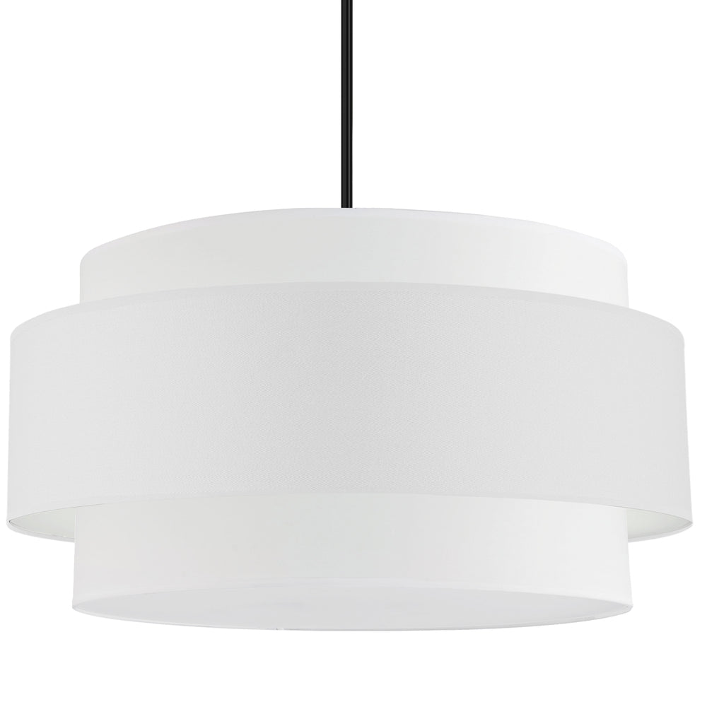 Dainolite PRIYA PYA-304C-MB-WH Pendant Contemporary - Matte Black