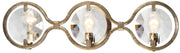 Crystorama Quincy QUI-7623-DT – 25 Inch – 3 Light – Bath Vanity Light – Distressed Twilight – Damp Rated