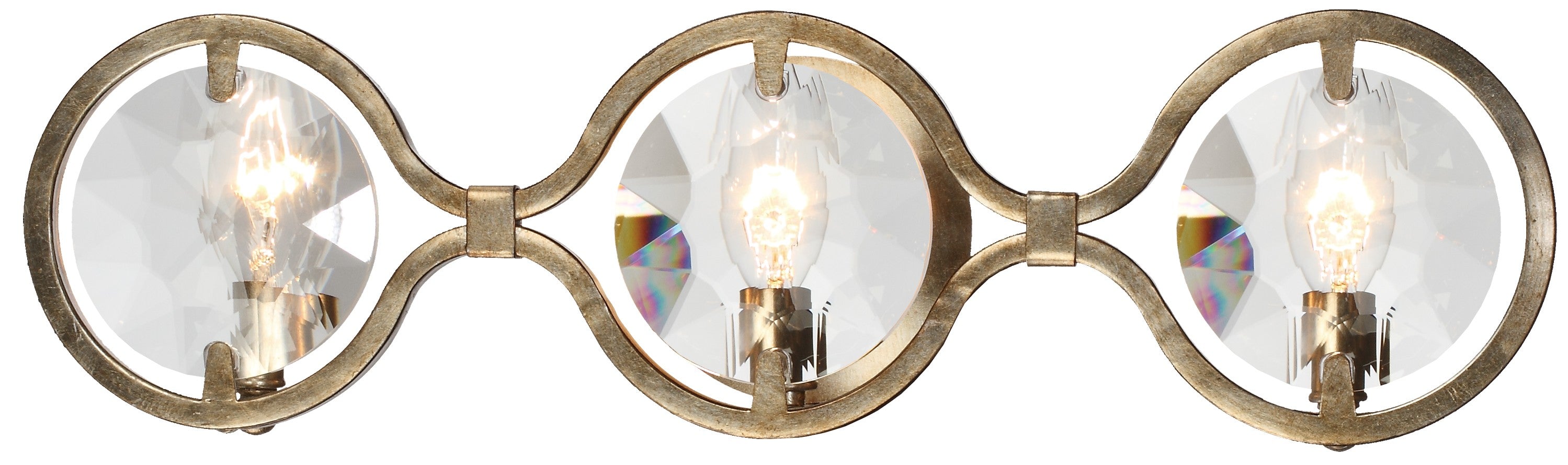 Crystorama Quincy QUI-7623-DT – 25 Inch – 3 Light – Bath Vanity Light – Distressed Twilight – Damp Rated