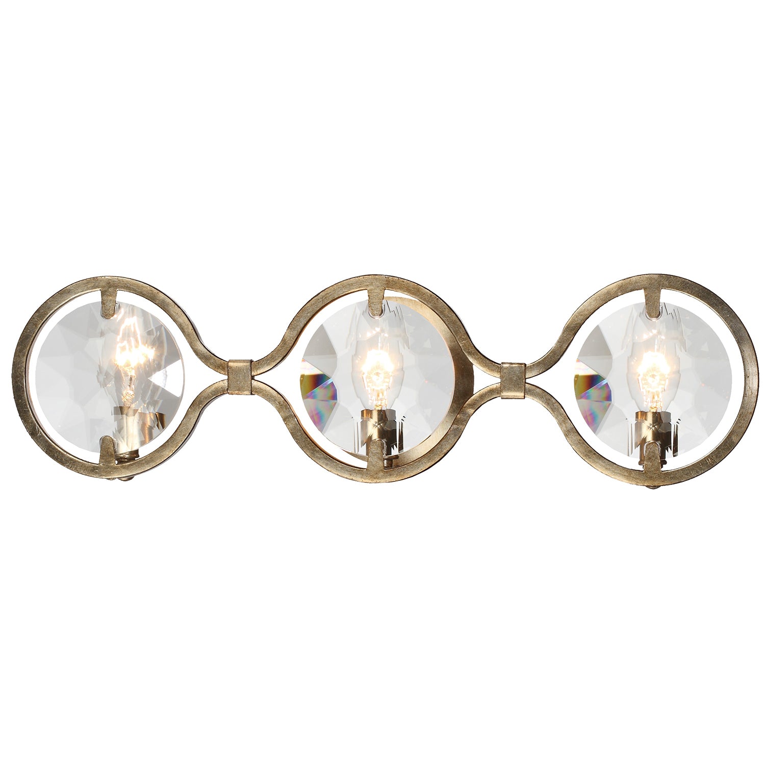 Crystorama Quincy QUI-7623-DT – 25 Inch – 3 Light – Bath Vanity Light – Distressed Twilight – Damp Rated