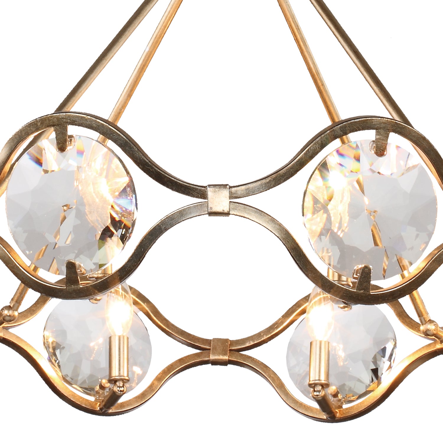 Crystorama Quincy QUI-7628-DT – 29.5 Inch – 8 Light – Chandelier – Distressed Twilight – Damp Rated