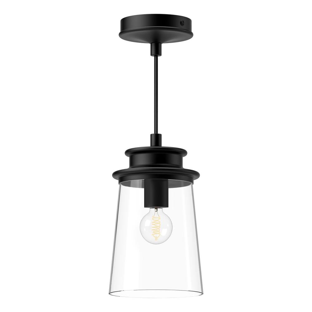 Alora Lighting QUINCY PD533006MBCL Pendant Modern - Matte Black