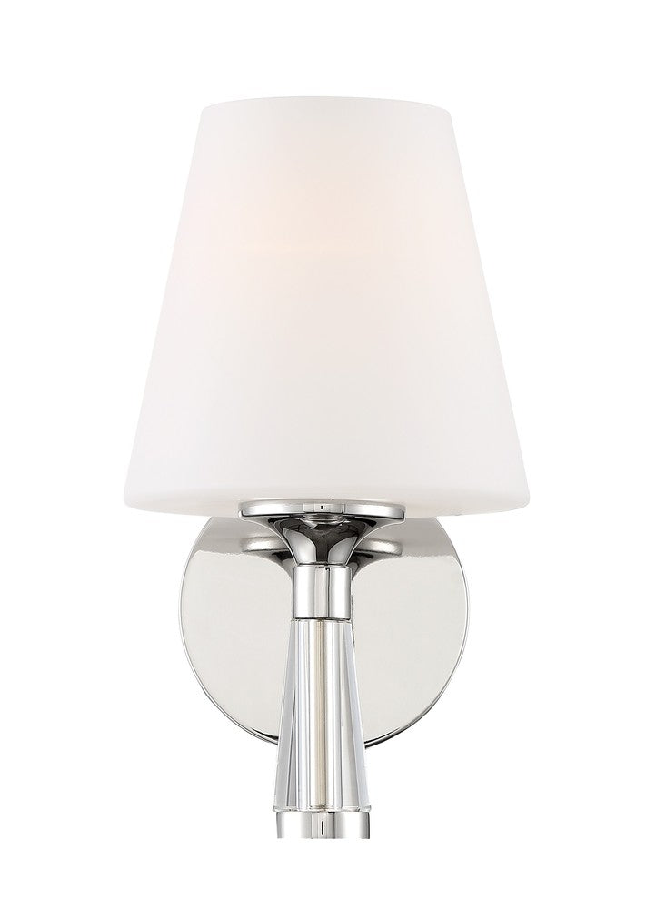 Crystorama RAMSEY RAM-A3401-PN Sconce Modern - Polished Nickel