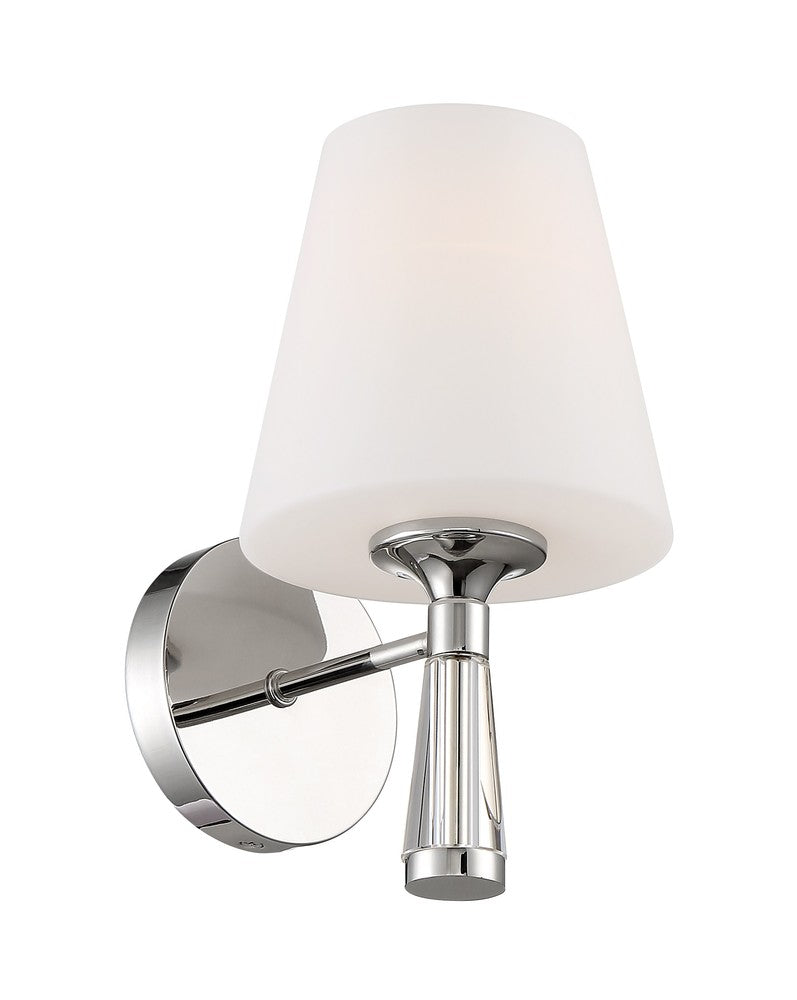 Crystorama RAMSEY RAM-A3401-PN Sconce Modern - Polished Nickel