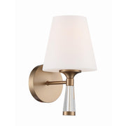 Crystorama Ramsey RAM-A3401-VG – 6 Inch – 1 Light – Sconce – Vibrant Gold – Damp Rated