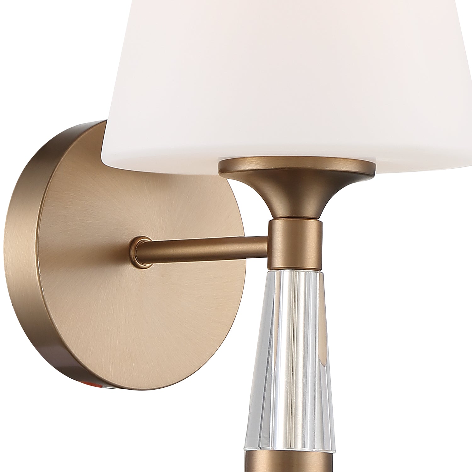Crystorama Ramsey RAM-A3401-VG – 6 Inch – 1 Light – Sconce – Vibrant Gold – Damp Rated