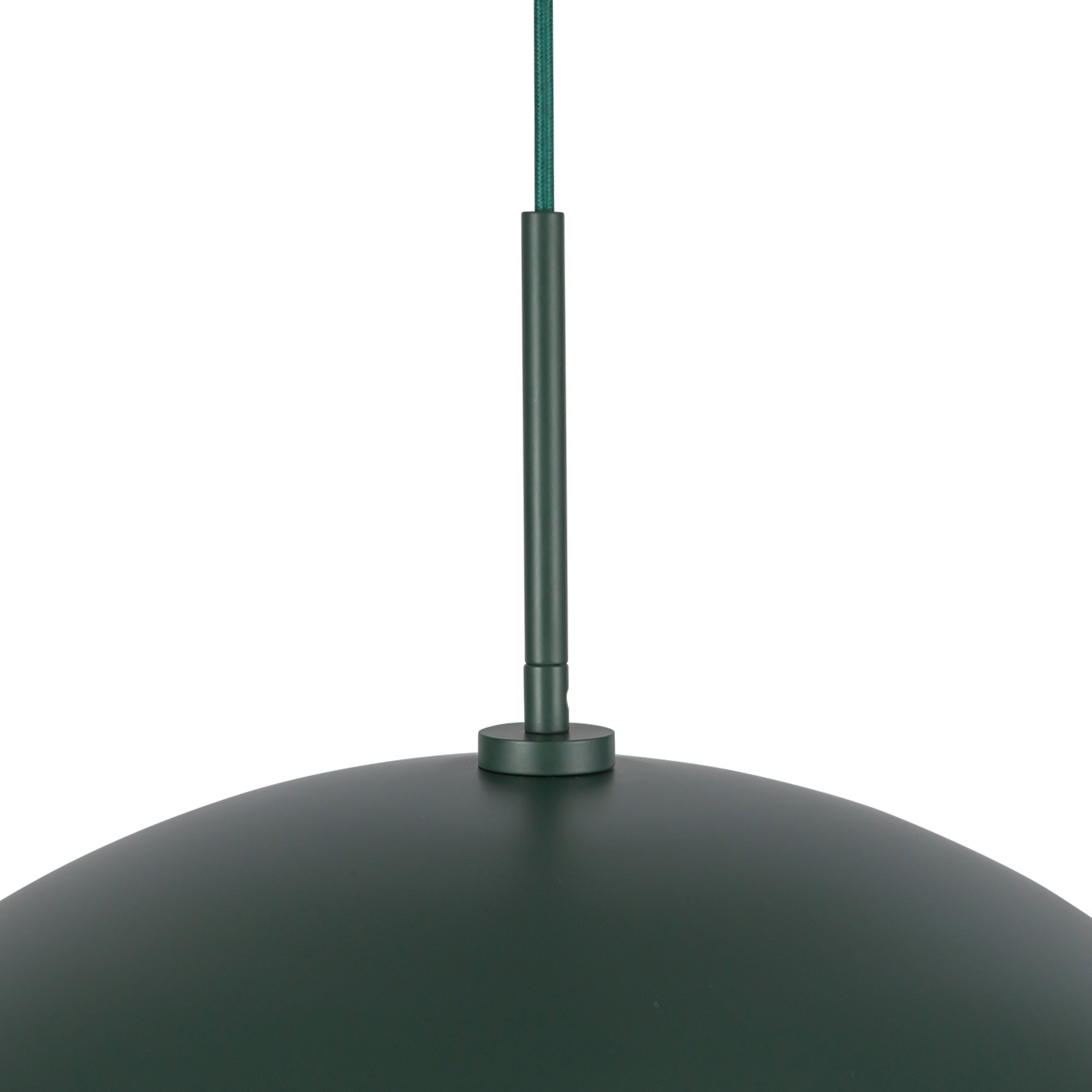 Regent 19-in Pine Green Socket Pendant