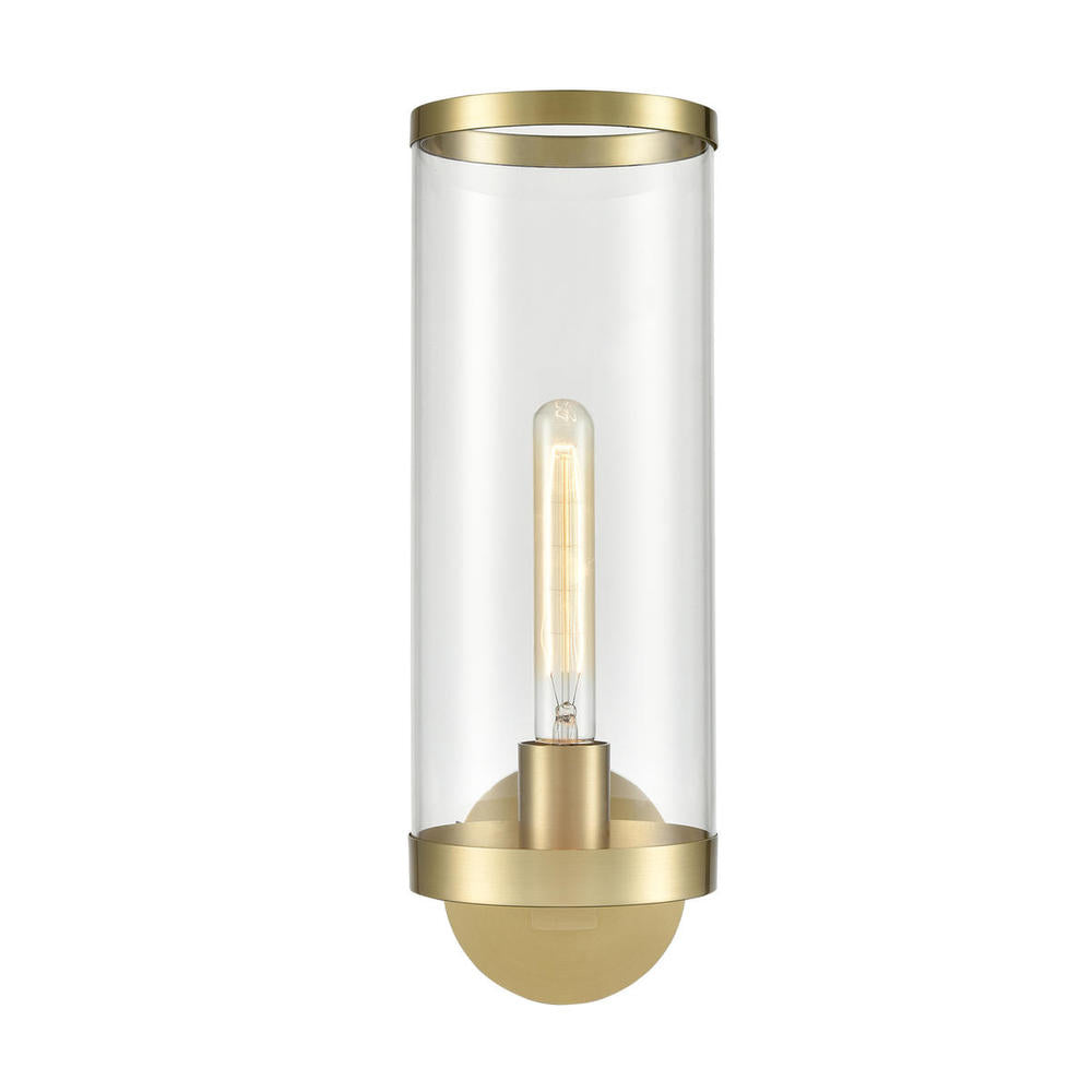 Alora Lighting REVOLVE II WV311601NBCG Bathroom Fixture Contemporary - Natural Brass