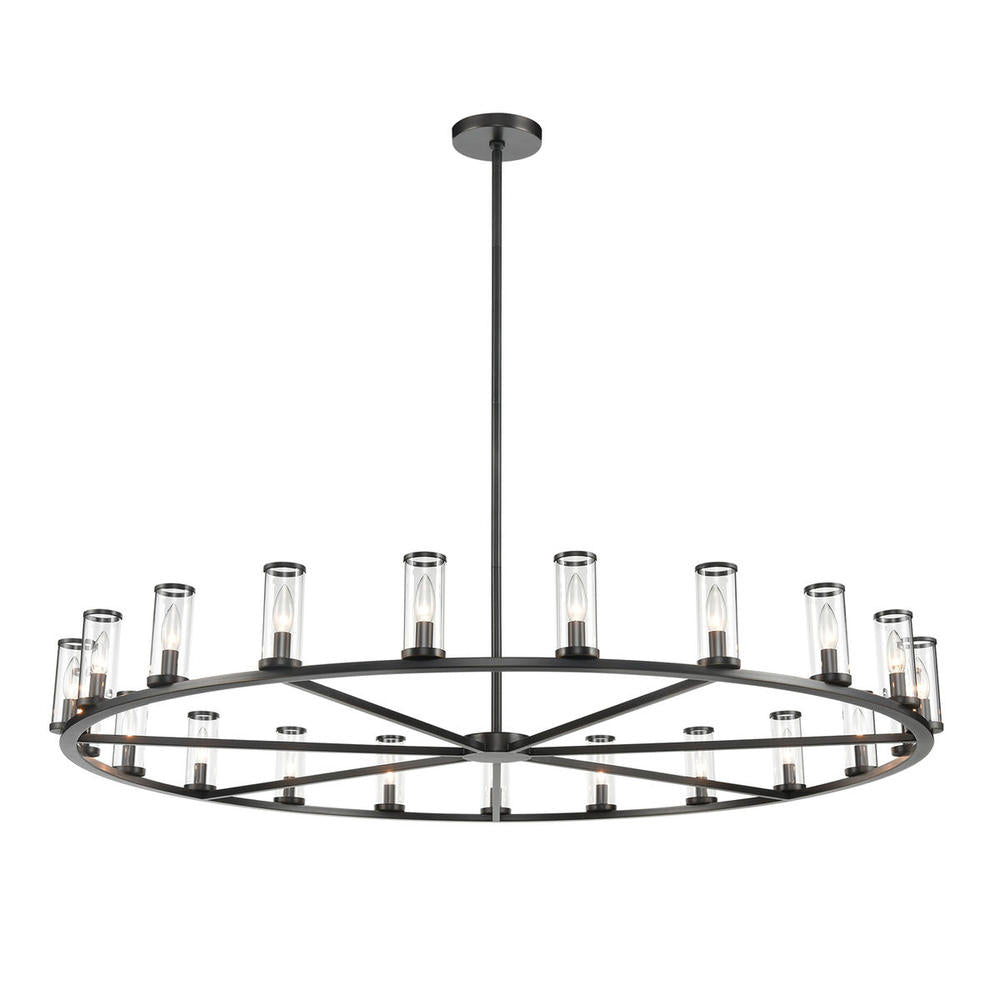 Alora Lighting REVOLVE CH309021UBCG Chandelier Contemporary - Urban Bronze