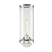 Revolve Ii Clear Glass/Polished Nickel 1 Light Wall/Vanity