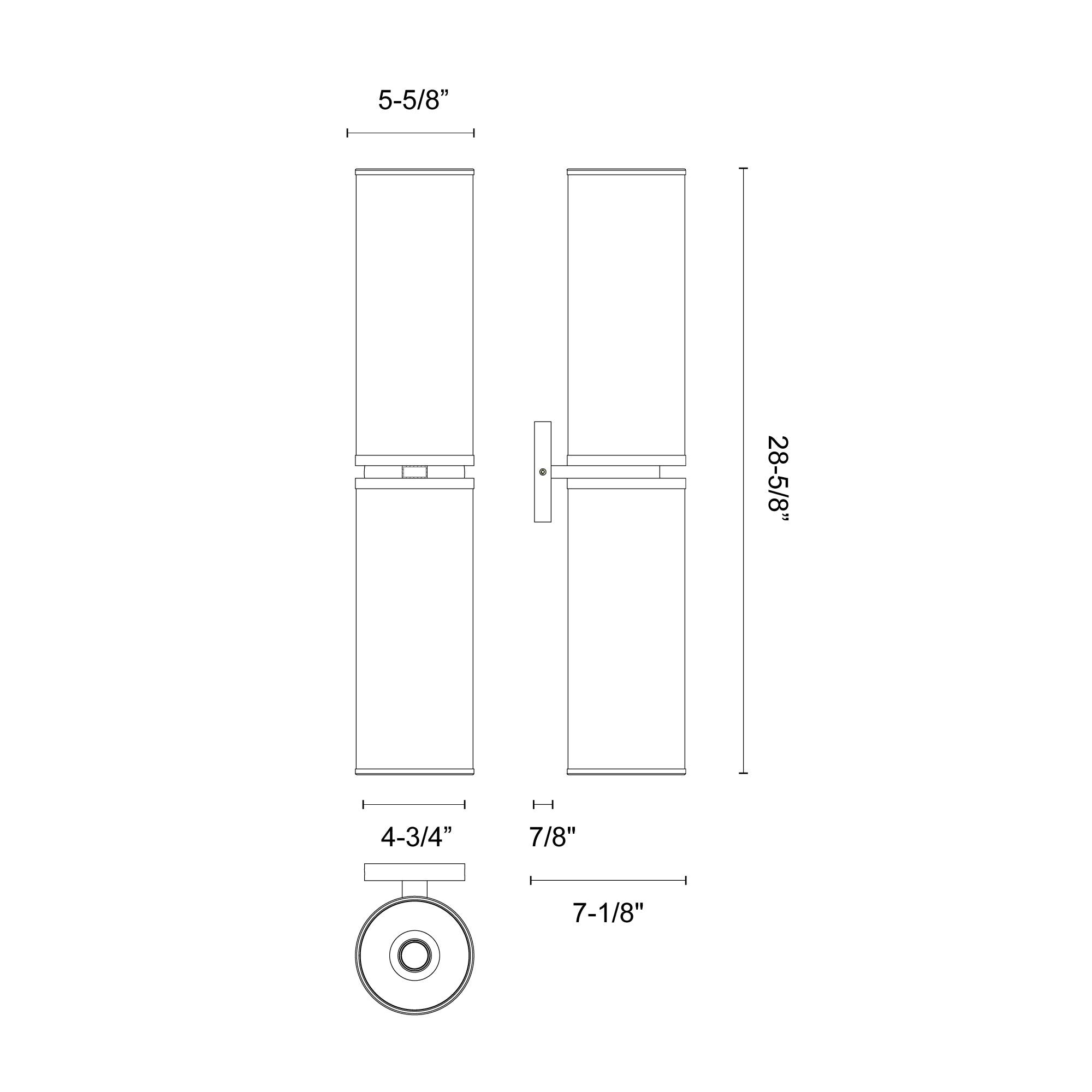 Revolve Ii Clear Glass/Natural Brass 2 Lights Wall/Vanity