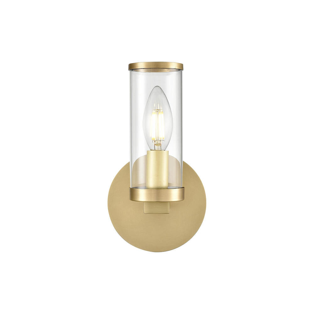 Alora Lighting REVOLVE WV309001NBCG Bathroom Fixture Traditional - Natural Brass