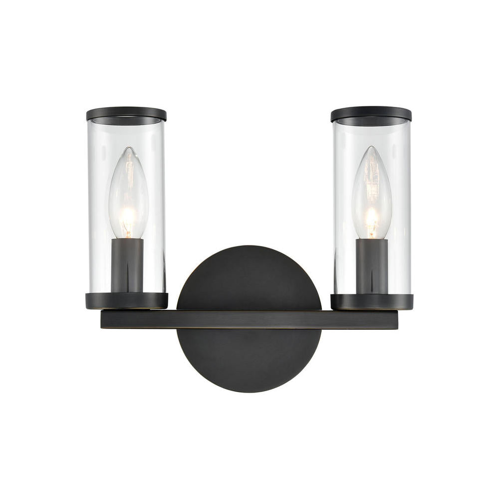 Alora Lighting REVOLVE WV309022UBCG Bathroom Fixture Contemporary - Urban Bronze