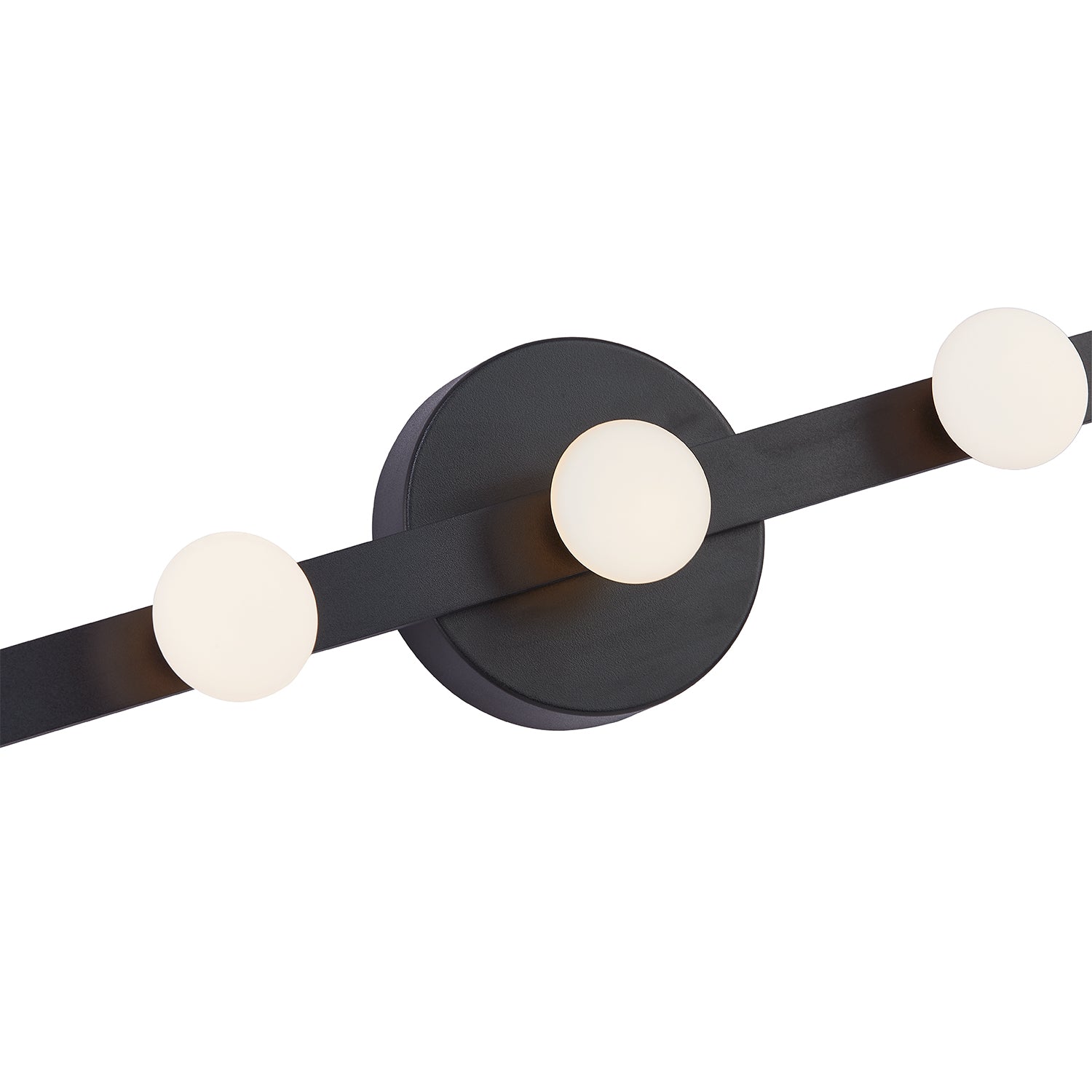 Rezz 24-in Black LED Wall Sconce