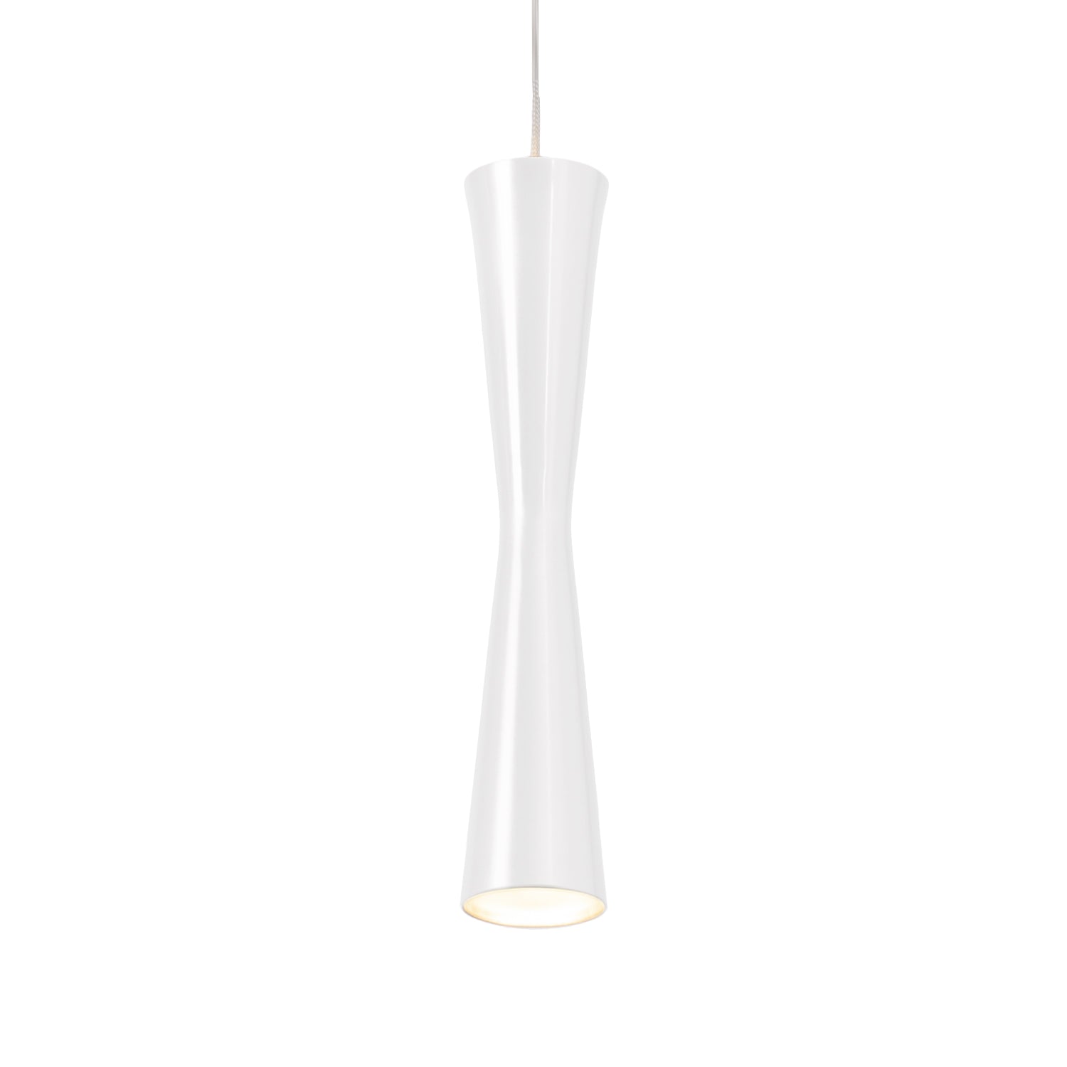 Robson 12-in White LED Pendant