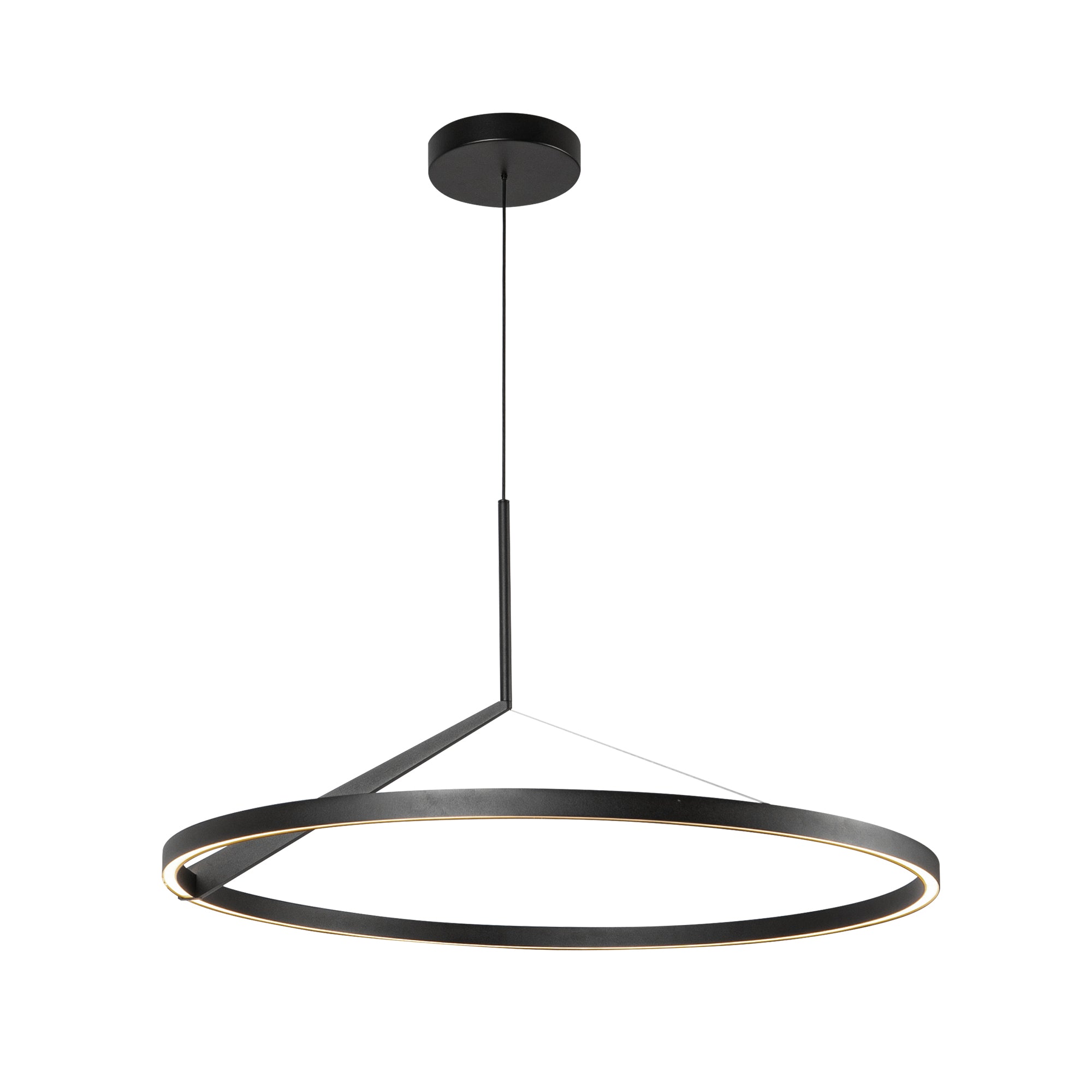 Roda 31-in Black LED Pendant