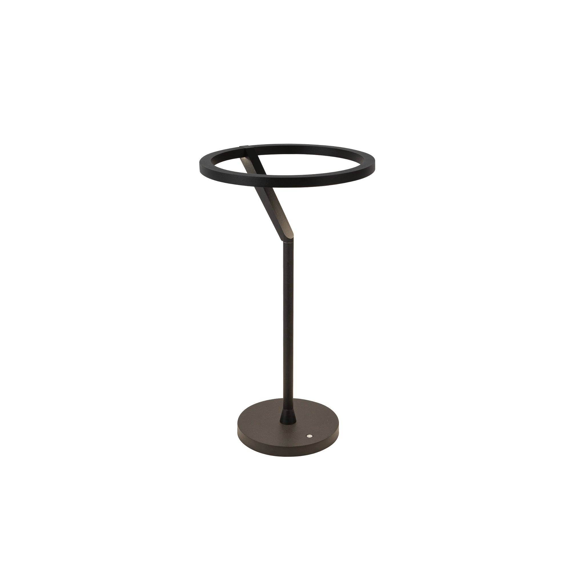 Roda 8-in Black LED Table Lamp