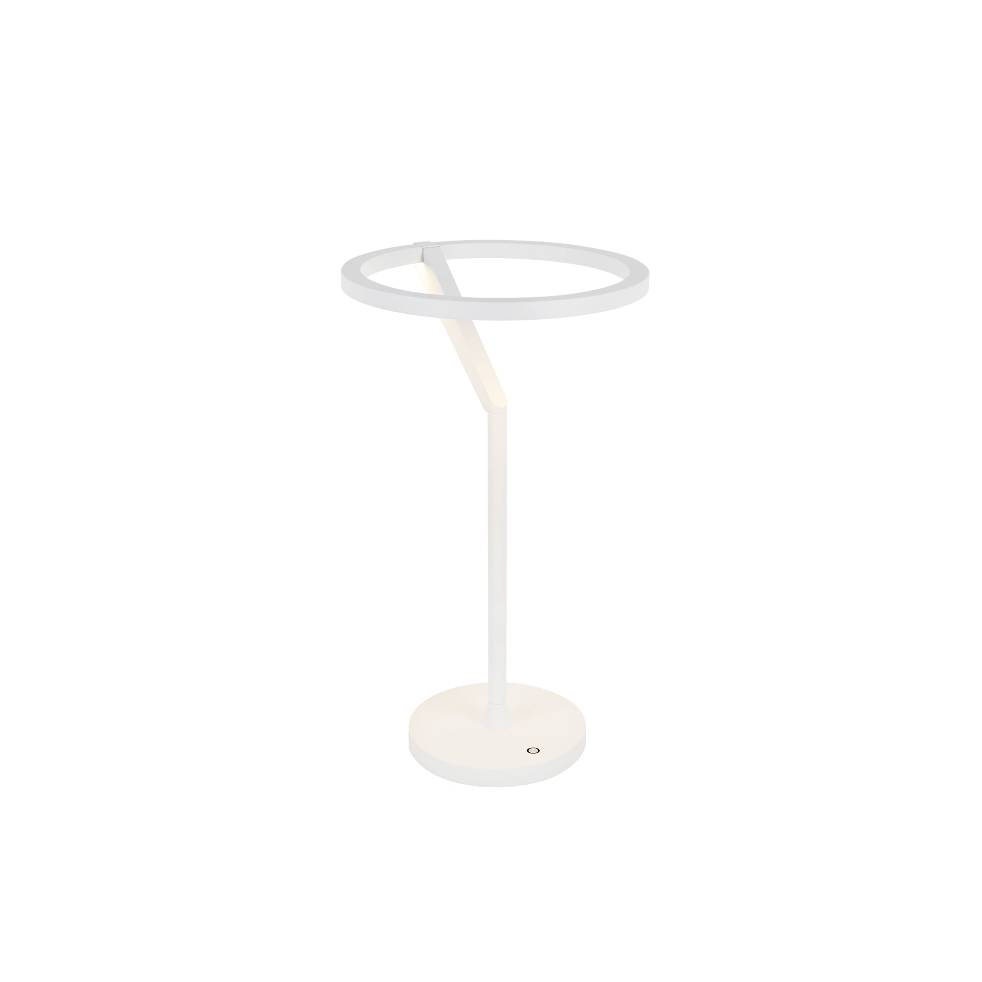 Roda 8-in White LED Table Lamp