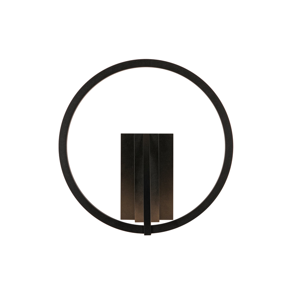 Kuzco Roda WS27713-BK-3WCCT-UNV Wall Sconce, 15W, Black