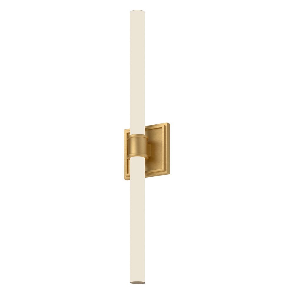 Kuzco Rona VL17024-BG LED Vanity Light Fixture, UL Damp Rated, Brushed Gold