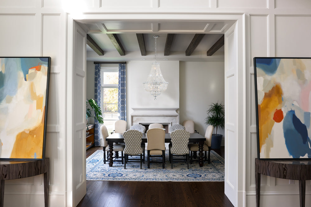 Crystorama Lighting ROS-A1009-CH-CL-MWP Roslyn Chandelier, 9 Light, Polished Chrome