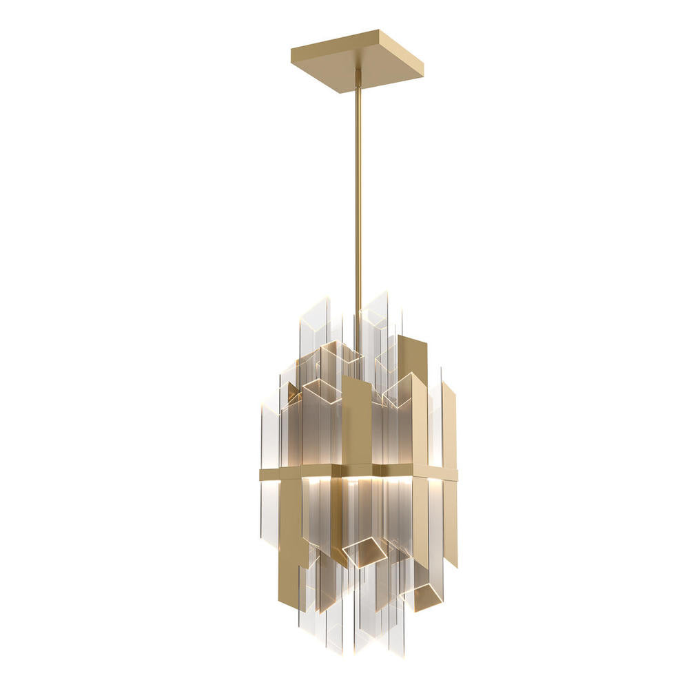 Alora Lighting ROWLAND PD318020TG Pendant Traditional - Titanium Gold