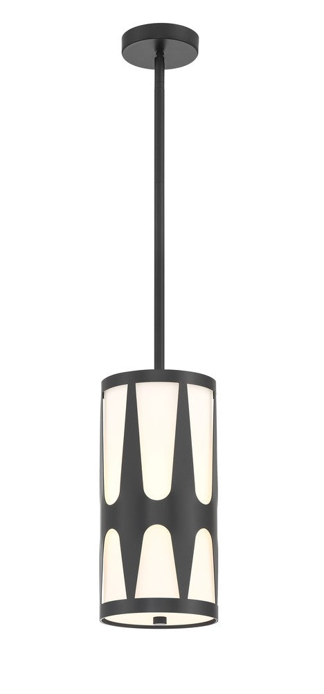 Crystorama ROYSTON ROY-801-BK Pendant Modern - Black