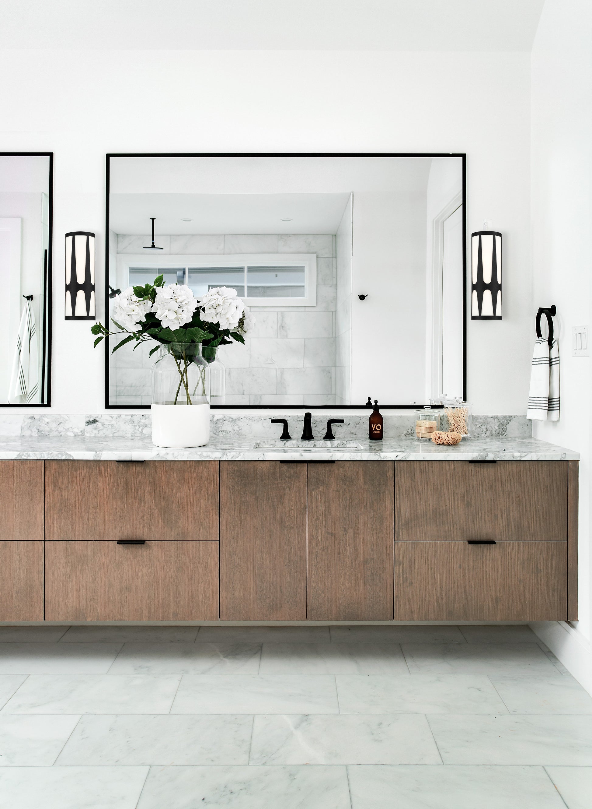 Crystorama Royston ROY-802-BK_LED – 6.75 Inch – Sconce – Black – Damp Rated