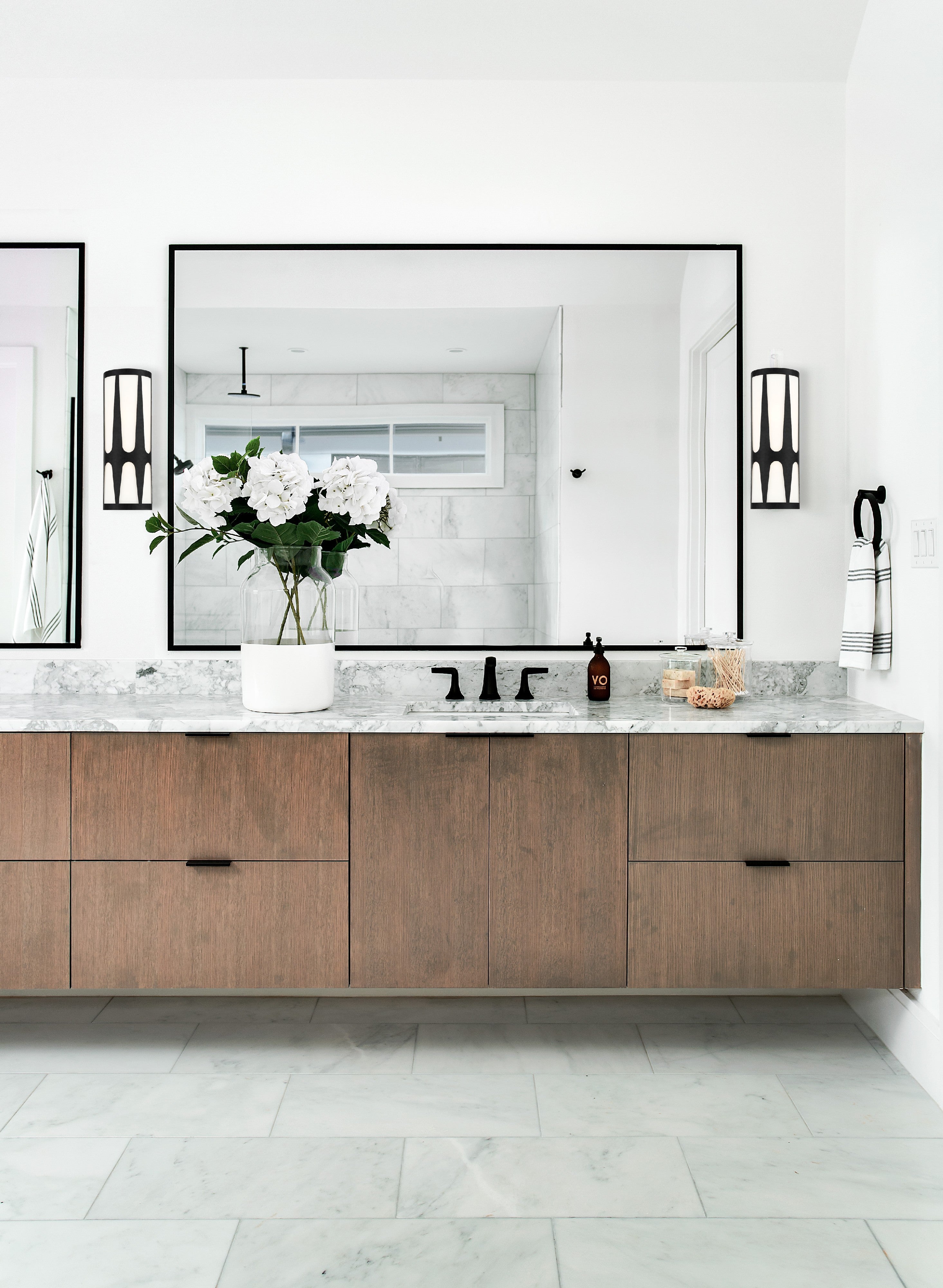 Crystorama Royston ROY-802-BK_LED – 6.75 Inch – Sconce – Black – Damp Rated