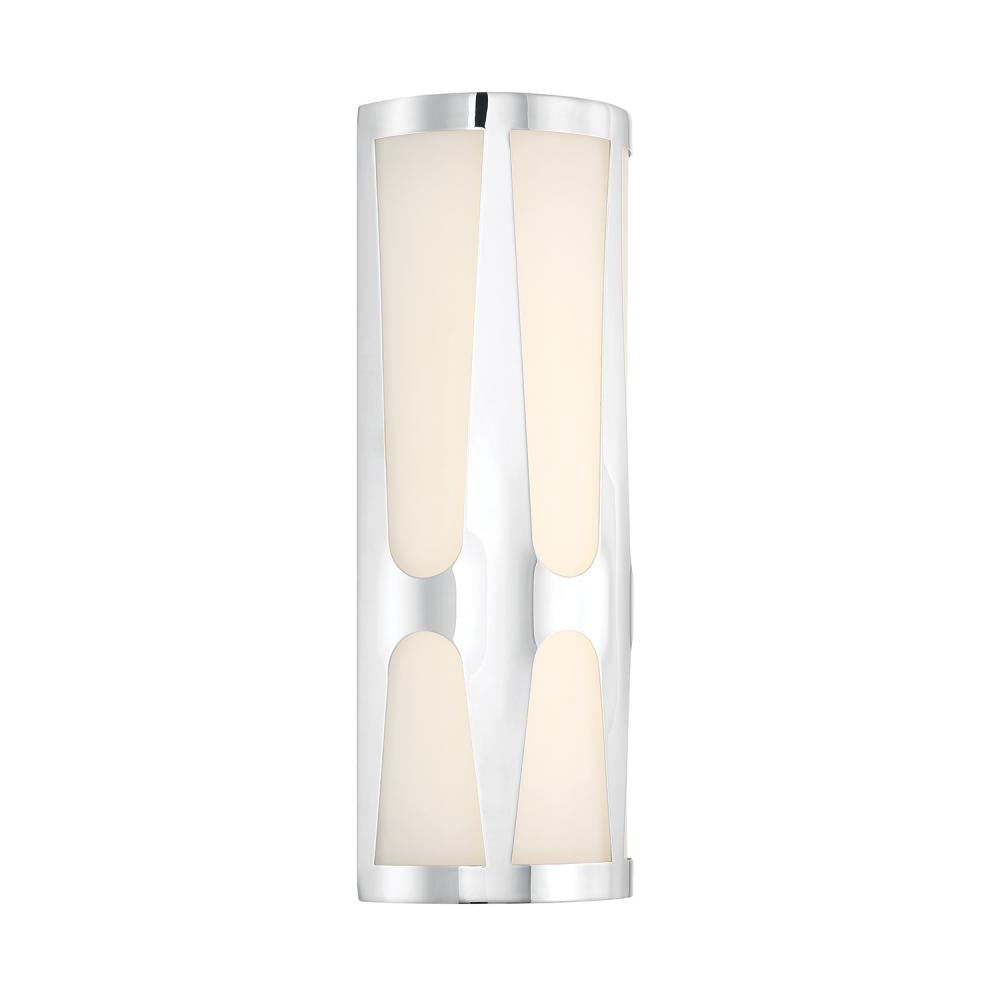 Crystorama ROYSTON ROY-802-CH Sconce - Polished Chrome