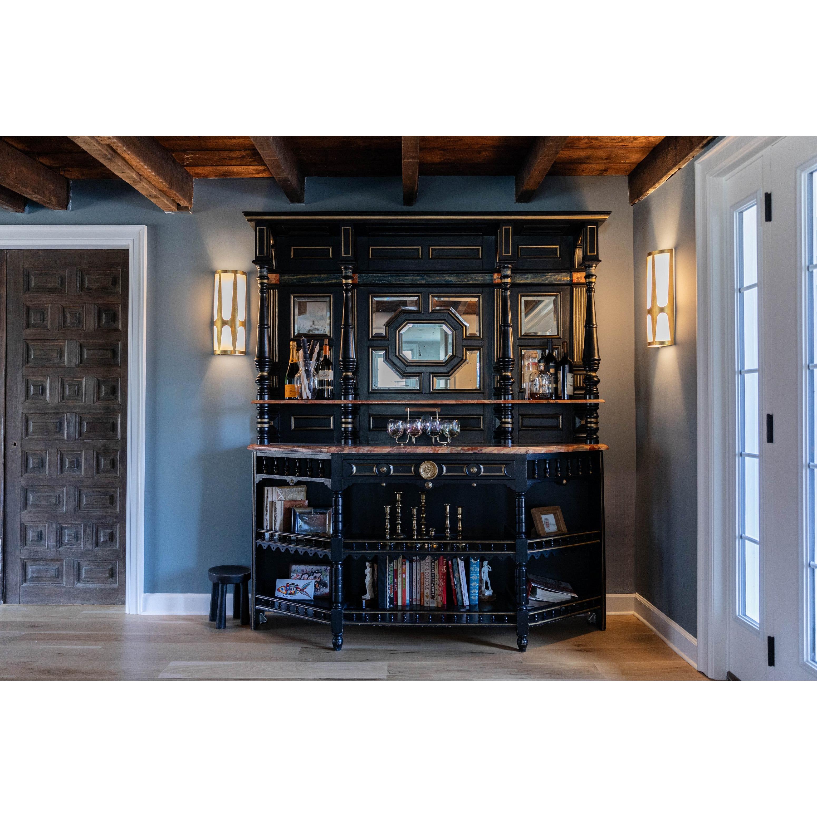 Crystorama Royston ROY-802-GA – 6.75 Inch – 2 Light – Sconce – Antique Gold – Damp Rated