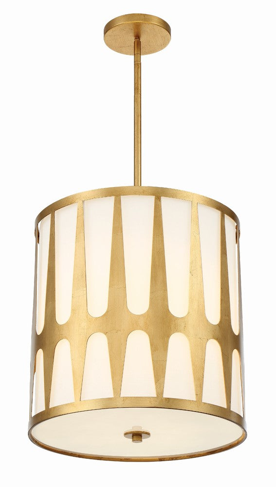 Crystorama ROYSTON ROY-805-GA Pendant Modern - Antique Gold