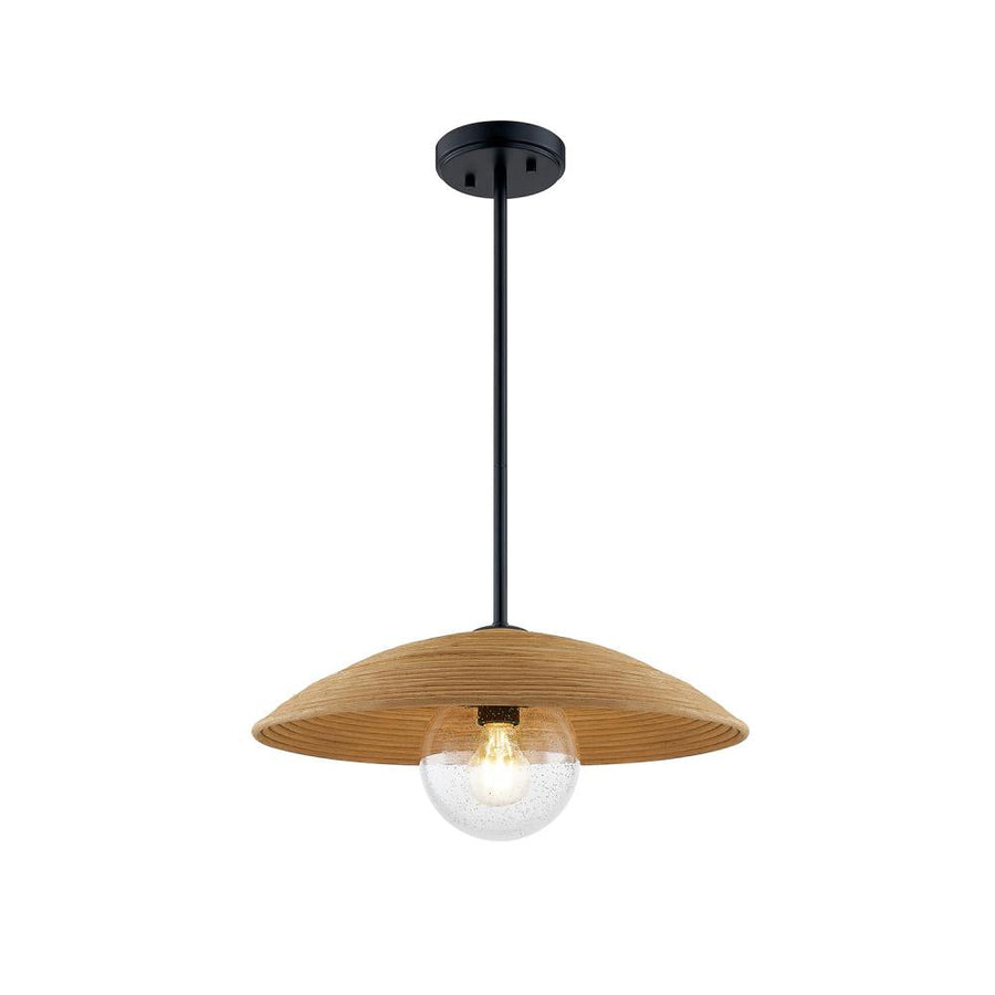 Caribe 18" Rattan Pendant
