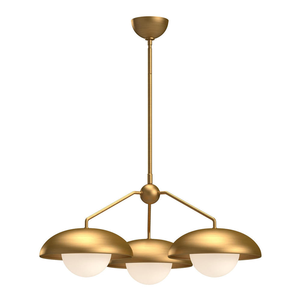 Alora Lighting RUBIO CH522328AGOP Chandelier - Aged Gold