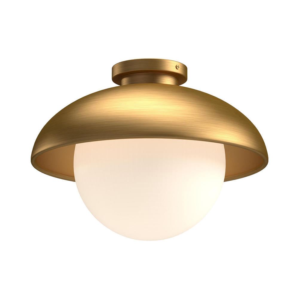 Alora Lighting RUBIO FM522012AGOP Flush Mount - Aged Gold