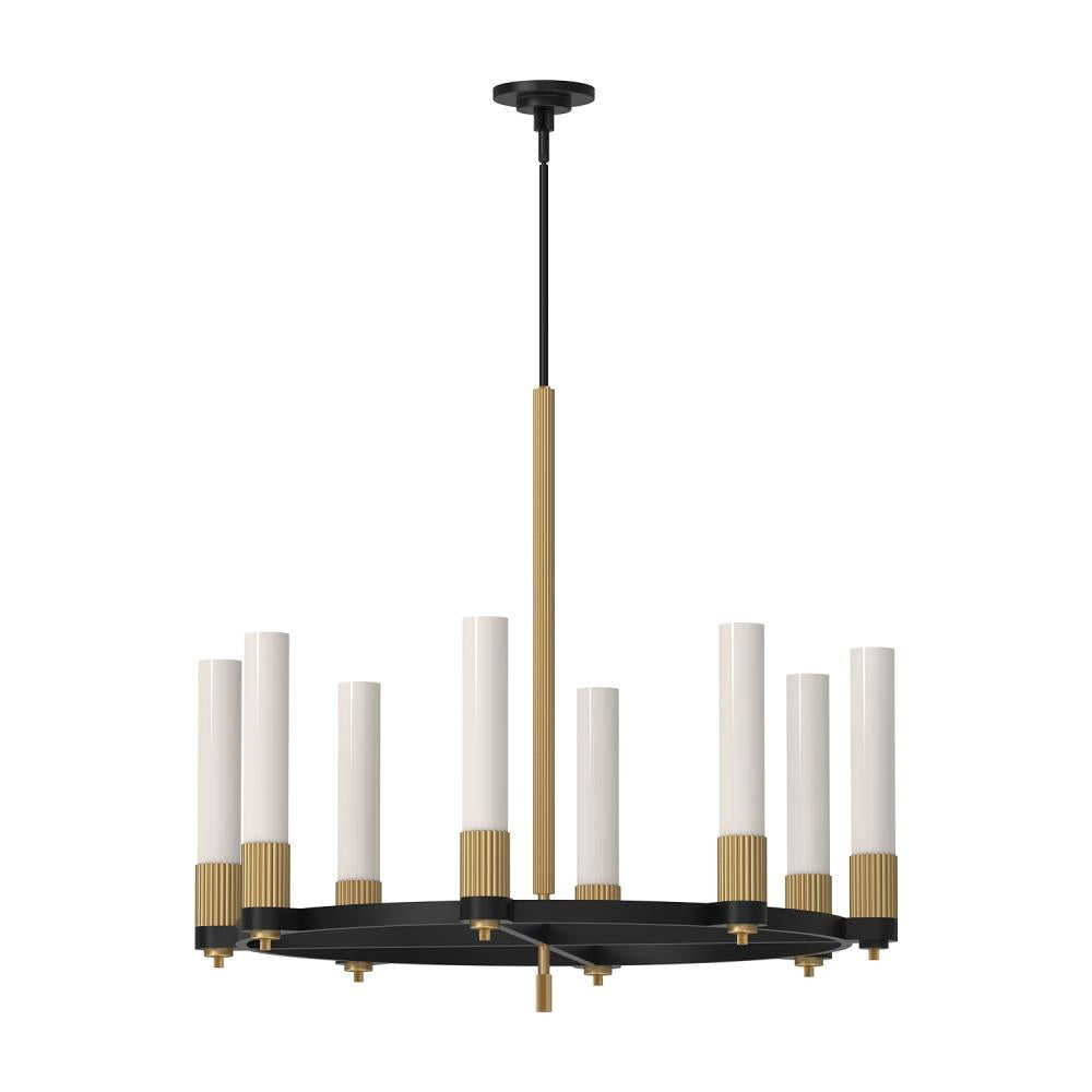 Alora Lighting RUE CH416108MBBG Chandelier - Matte Black Brushed Gold